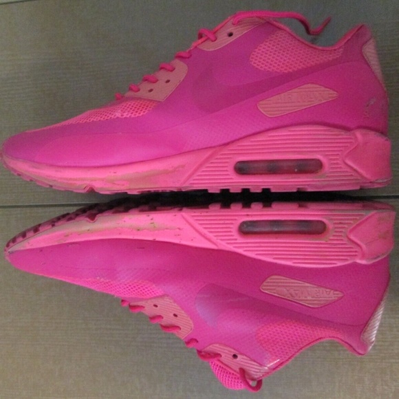 Nike Air Max 90 Hyperfuse Independence Day Solar Red Pink 454446-600 Mens US 9.5 - Picture 3 of 12